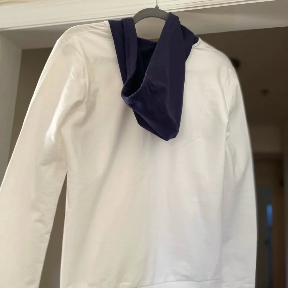 Women Polo Hooded Sweatshirt - Picture 4 of 4